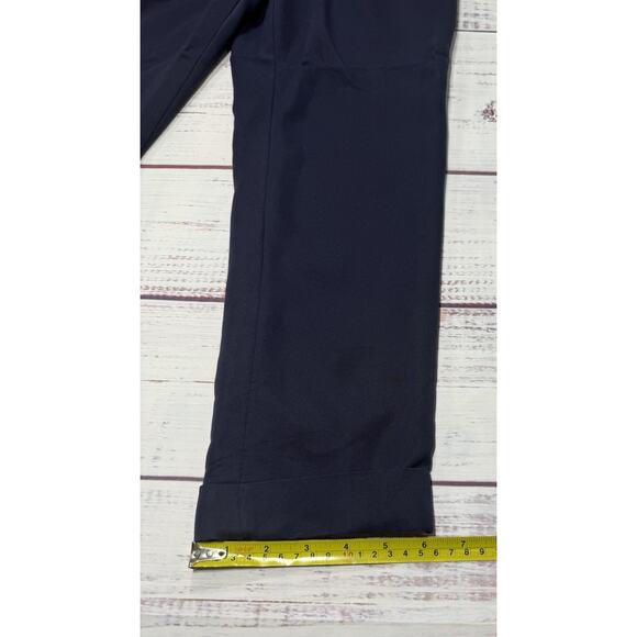 Tommy Hilfiger Women’s Chino Pants Size 6 Navy Stretch Waist Dress Workwear - Picture 6 of 9